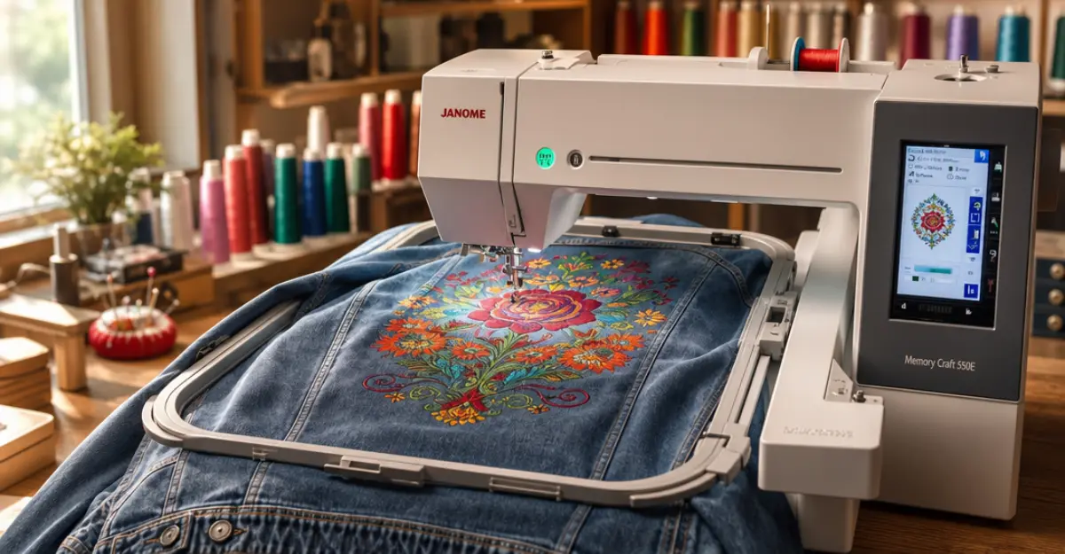 A Máquina de Bordar Janome MC 550e é Boa Mesmo?